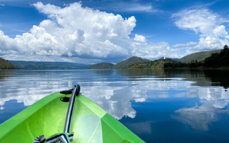 A,Beautiful,Green,Hill,In,Samosir,Regency.,Nature,Tourism,At
