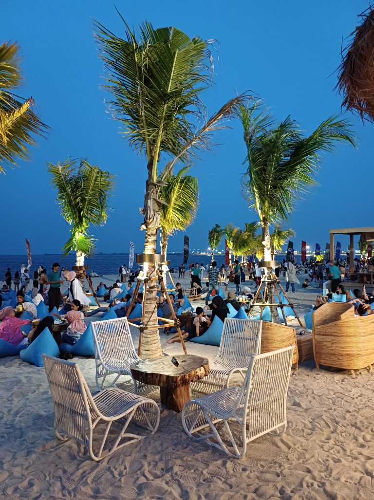 Jakarta,,Indonesia,-,June,22,2024,:,Afternoon,Beach,Atmosphere