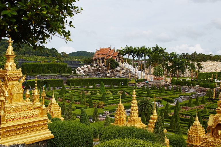 Beautiful,View,Of,The,Nong,Nooch,Tropical,Botanical,Garden.,Pattaya,