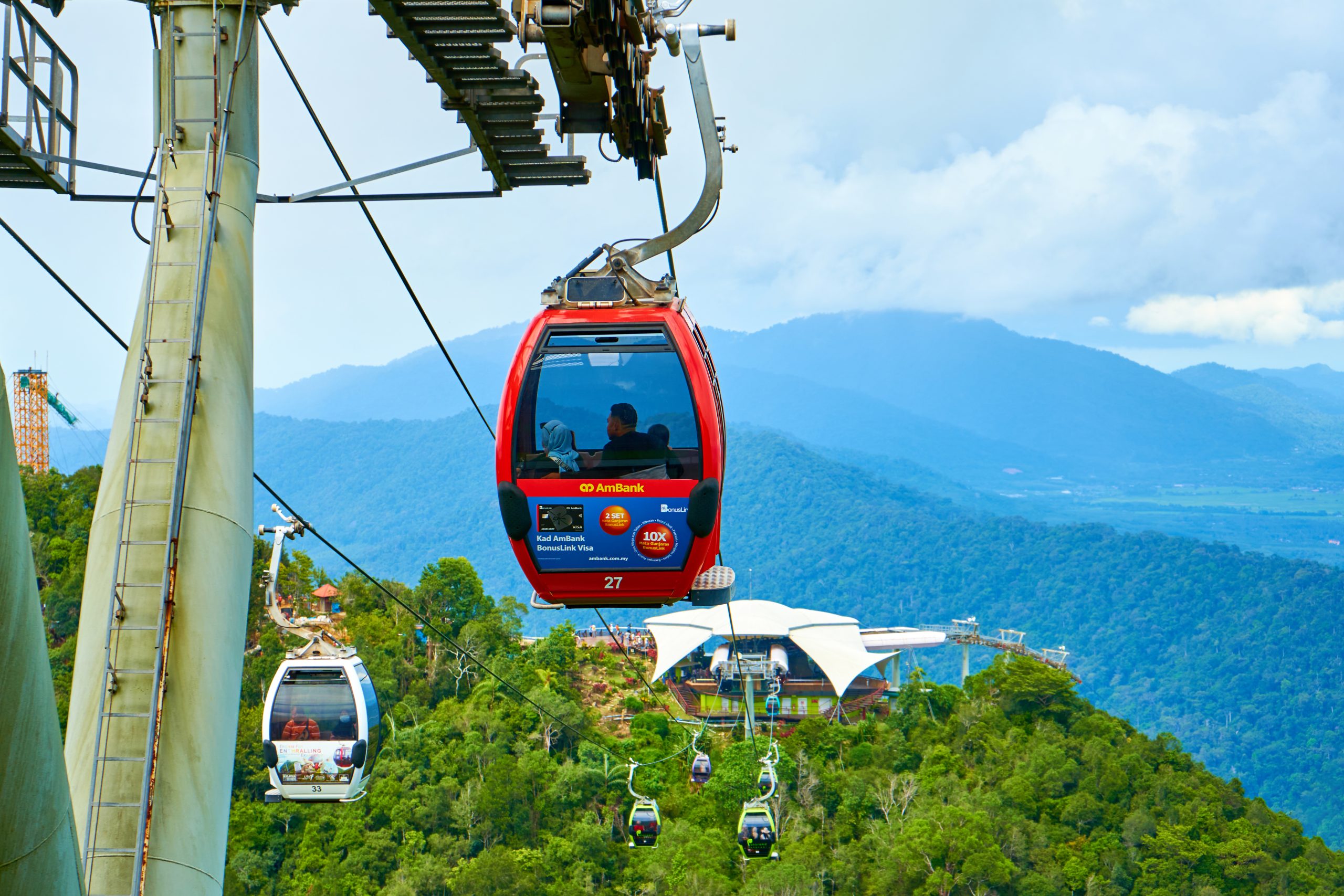 View,From,A,Cable,Car,Ride,High,Into,The,Mountains