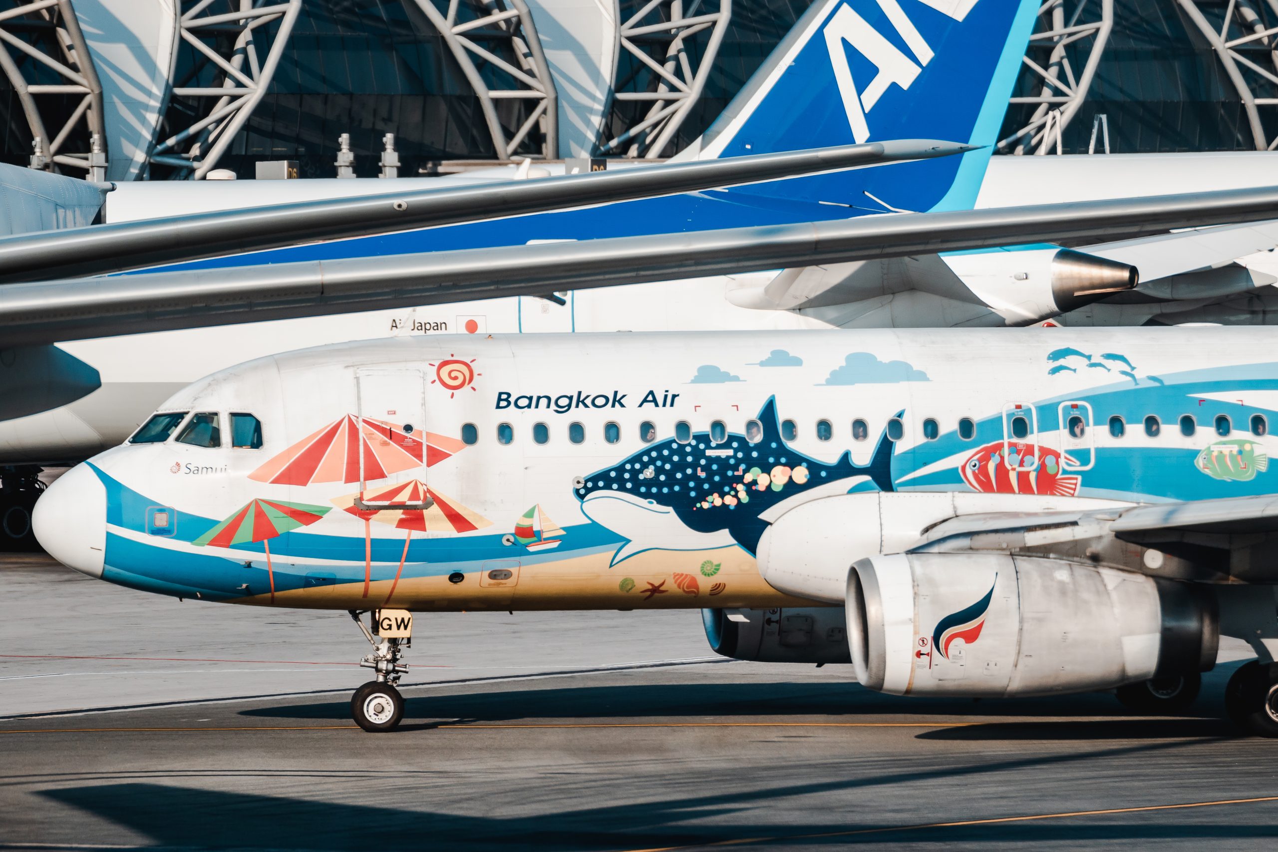 Bangkok,,Thailand,-,April,11,,2019:,Ana,And,Bangkok,Airways