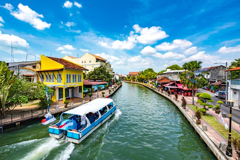 Malacca,City,,Melaka,,Malaysia,-,February,5,,2019:,Malacca,River