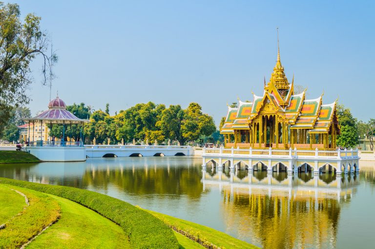 Architecture,Bang,Pa,In,Palace,Thailand