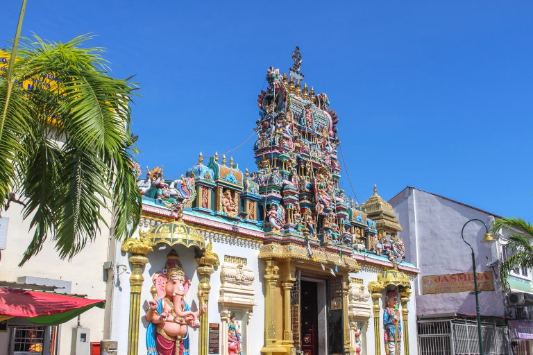 Penang,/,Malaysia,-,9,January,2019:,Sri,Mahamariamman,Temple