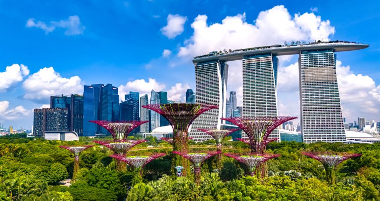 Singapore,-,May,10,,2024:,View,Of,Gardens,By,The